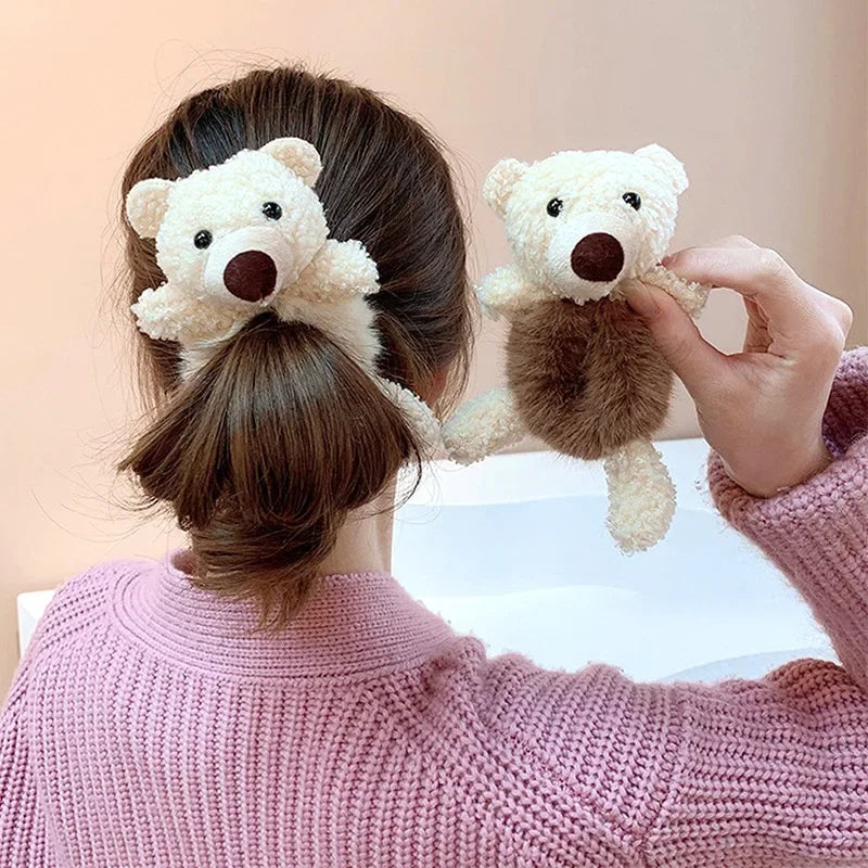 CuddleBun worn on a bun